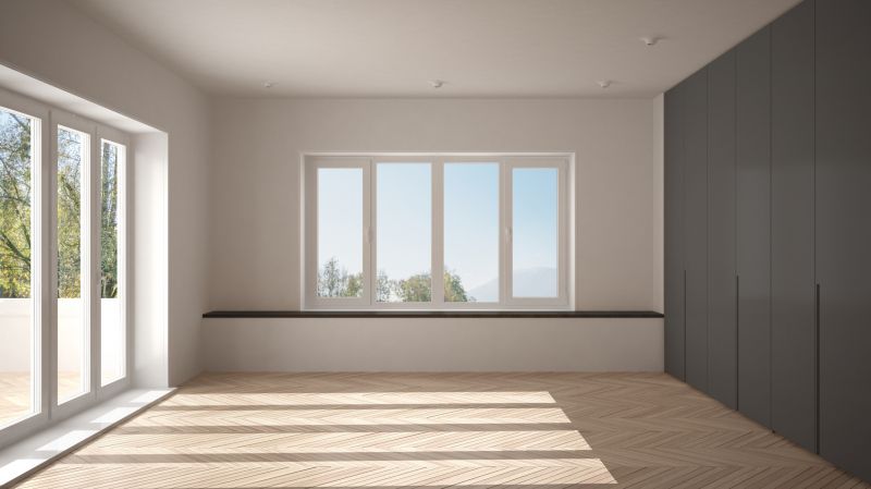 Custom Window Fit in Living Room